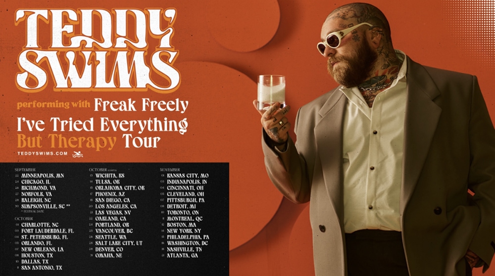Teddy Swims Tour Dates Teddy Swims Fall 2023 Tour 