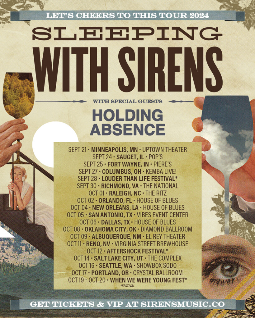 Sleeping With Sirens Let's Cheers To This Tour