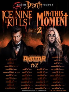 Ice Nine Kills In This Moment Tour