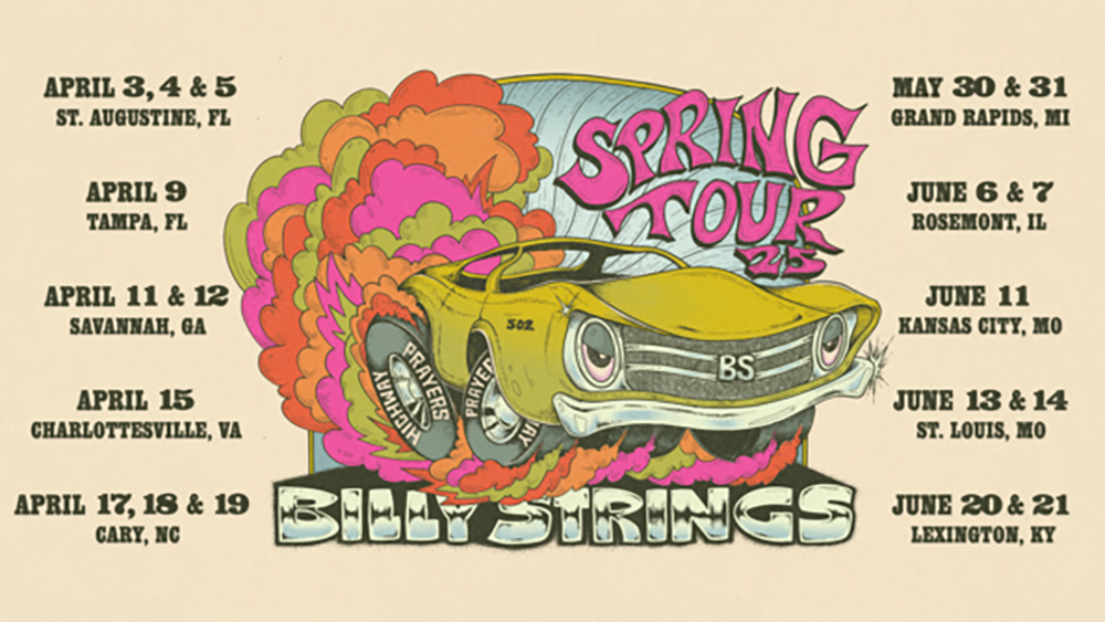 Billy Strings 2025 Tour Dates