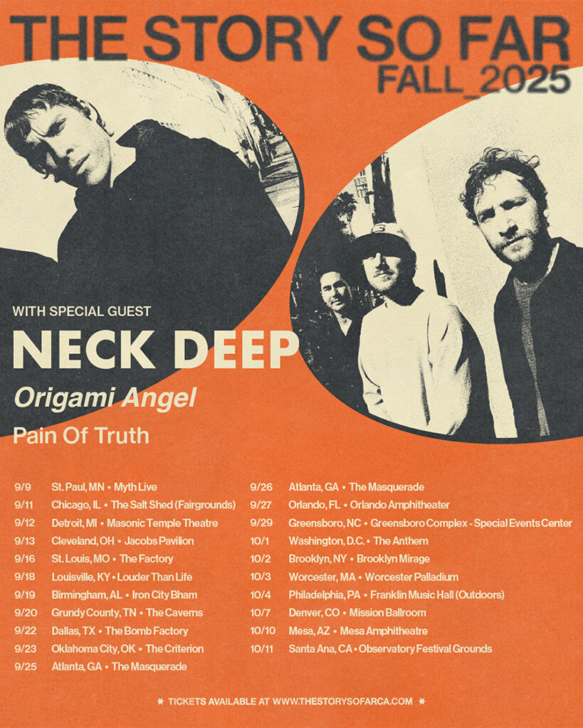The Story So Far Neck Deep Tour