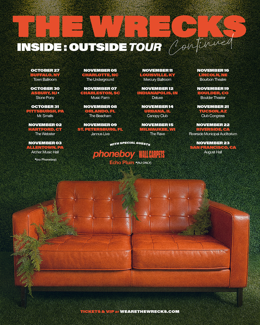 The Wrecks North American Tour