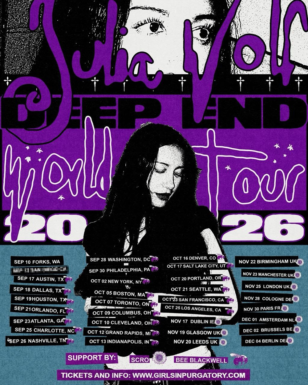 Julia Wolf Deep End World Tour