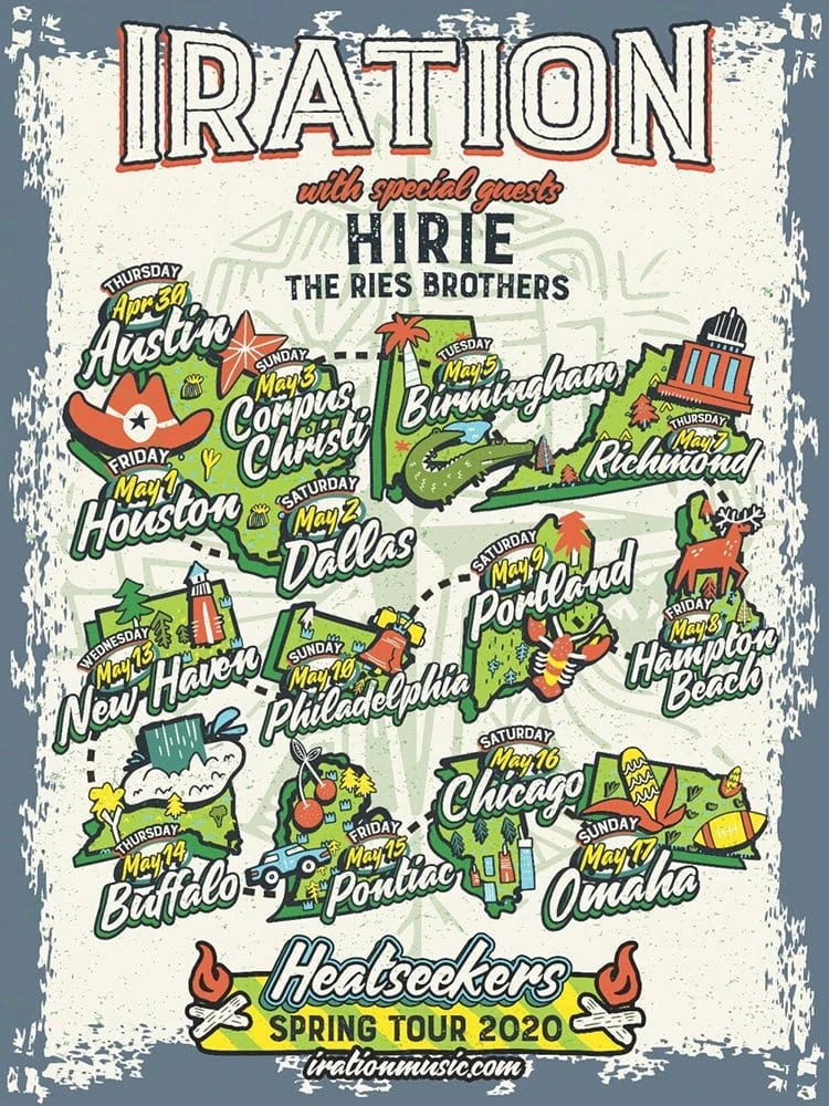 Iration Heatseakers Spring Tour